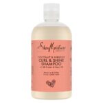 Shea Moisture Coconut & Hibiscus Curl & Shine Shampoo & Conditioner Twin 2 x 384ml