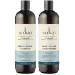 Sukin Deep Cleanse Shampoo & Conditioner Twin 2 x 500ml