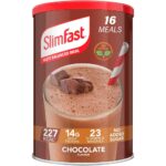 SlimFast Tasty Balanced Meal Powder Chocolate Tub 16 Servings 600g - Image 4