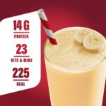 SlimFast Tasty Balanced Meal Powder Banana Tub 16 Servings 584g - Image 2
