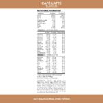 SlimFast Tasty Balanced Meal Powder Cafe Latte Tub 16 Servings 584g - Image 3