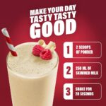 SlimFast Tasty Balanced Meal Powder Raspberry & White Chocolate Tub 16 Servings 584g