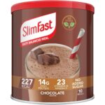 SlimFast Tasty Balanced Meal Powder Chocolate Tub 50 Servings 1825g - Image 6