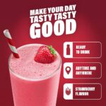 SlimFast Tasty Balanced Meal Strawberry Milkshake Multipack 6 x 325ml - Image 5