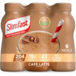 SlimFast Tasty Balanced Meal Café Latte Milkshake Multipack 6 x 325ml - Image 6