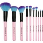 Spectrum Collections 10 Piece Pink Essential Brush Set - Image 4
