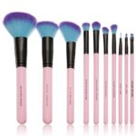 Spectrum Collections 10 Piece Pink Essential Brush Set - Image 5