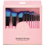 Spectrum Collections 10 Piece Pink Essential Brush Set - Image 2