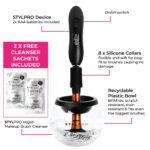 StylPro Makeup Brush Cleaner & Dryer Machine - Image 2