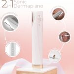 StylPro 2-In-1 Light Up Sonic Dermaplane & Trimmer - Image 2