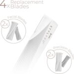 StylPro 2-In-1 Light Up Sonic Dermaplane & Trimmer - Image 4