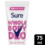Sure Whole Body Deo 72h Wild Rose Deodorant Cream 75ml