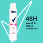Sure Essential Protection 48h Bright Bouquet Anti-Perspirant Deodorant Spray 200ml - Image 8
