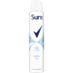 Sure Essential Protection 48h Cotton Dry Anti-Perspirant Deodorant Spray 200ml - Image 4
