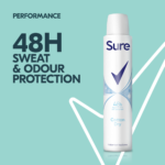 Sure Essential Protection 48h Cotton Dry Anti-Perspirant Deodorant Spray 200ml - Image 3