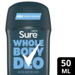 Sure Men Whole Body Deo 48h Ocean Rush Deodorant Stick 50ml - Image 4