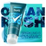 Sure Men Whole Body Deo 72h Ocean Rush Deodorant Cream 75ml - Image 2