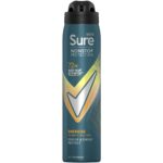 Sure Men Nonstop Protection 72h Energise Anti-Perspirant Deodorant Spray 250ml - Image 2