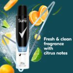 Sure Men Essential Protection 48h Invisible Ice Fresh Anti-Perspirant Deodorant Spray 200ml - Image 7