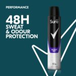 Sure Men Essential Protection 48h Active Dry Anti-Perspirant Deodorant Spray 200ml - Image 6