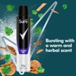 Sure Men Essential Protection 48h Active Dry Anti-Perspirant Deodorant Spray 200ml - Image 4