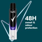 Sure Men Essential Protection 48h Active Dry Anti-Perspirant Deodorant Spray 200ml - Image 3