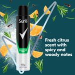 Sure Men Essential Protection 48h Quantum Dry Anti-Perspirant Deodorant Spray 200ml - Image 5