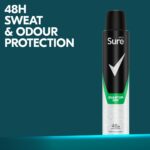 Sure Men Essential Protection 48h Quantum Dry Anti-Perspirant Deodorant Spray 200ml - Image 6