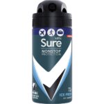 Sure Men Nonstop Protection 72h Invisible Ice Fresh Anti-Perspirant Deodorant Spray 75ml - Image 3