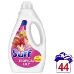 Surf Tropical Lily Concentrated Liquid Laundry Washing Detergent 44 Washes 1188ml - Image 2