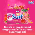 Surf Tropical Lily 3-In-1 Laundry Washing Detergent Capsules 51 Washes - Image 7