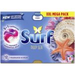 Surf Deep Sea 3-In-1 Laundry Washing Detergent Capsules 51 Washes - Image 3
