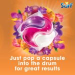 Surf Passion Bloom 3-In-1 Laundry Washing Detergent Capsules 51 Washes - Image 2