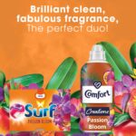 Surf Passion Bloom 3-In-1 Laundry Washing Detergent Capsules 51 Washes - Image 4