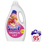 Surf Tropical Lily Concentrated Liquid Laundry Washing Detergent 95 Washes 2500ml - Image 4