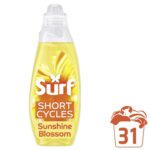 Surf Sunshine Blossom Concentrated Liquid Laundry Washing Detergent 31 Washes 837ml - Image 7