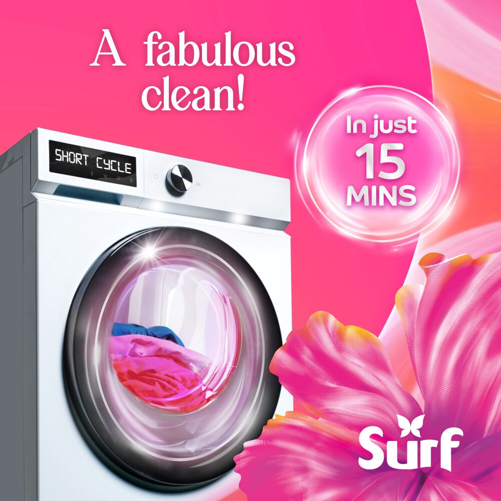 SURF0021-3.jpg Surf Magnifi-Scent Wash Floral Fusion Liquid Laundry Washing Detergent 31 Washes 837ml - Image 1