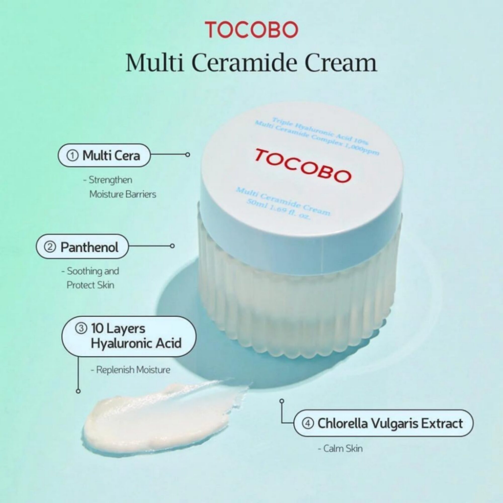 TOC0005-2.jpg Tocobo Multi Ceramide Cream 50ml - Image 1