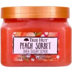 Tree Hut Shea Sugar Scrub Peach Sorbet 510g - Image 6