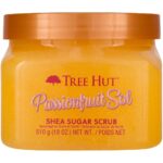 Tree Hut Shea Sugar Scrub Passionfruit Sol 510g - Image 6