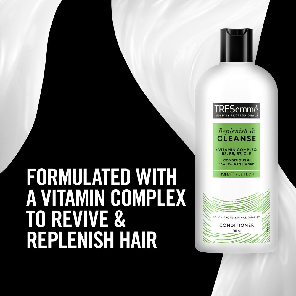 TRES0035-5.jpg TRESemme Replenish & Cleanse Conditioner 680ml - Image 1