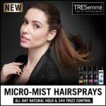 TRESemme Freeze Hold 24 Hour Frizz Control Hairspray 100ml - Image 3