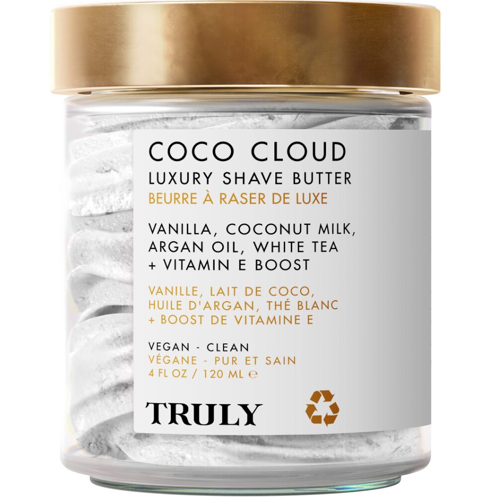 TRUB0003_0dc6fca6-746d-4403-94bc-b20881d00223.jpg Truly Beauty Coco Cloud Luxury Whipped Shave Butter 120ml - Image 1
