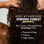 Umberto Giannini Strong Curls Rosemary Oil Strengthening Conditioner 250ml