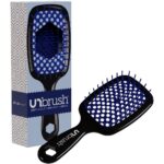 UNbrush Detangling Hair Brush Galaxy Blue