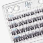 Unicorn Cosmetics Don't Give A Fluff Unbearlievable DIY Individual Lash Clusters Black - Image 4