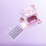 Unicorn Cosmetics Don't Give A Fluff Unbearlievable DIY Individual Lash Clusters Black - Image 5