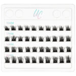 Unicorn Cosmetics No Fluffs Given Unbearlievable DIY Individual Lash Clusters Black - Image 7