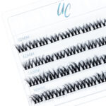 Unicorn Cosmetics Shut The Fluff Up Unbearlievable DIY Individual Lash Clusters Black - Image 2