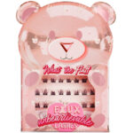 Unicorn Cosmetics What The Fluff Up Unbearlievable DIY Individual Lash Clusters Black - Image 6